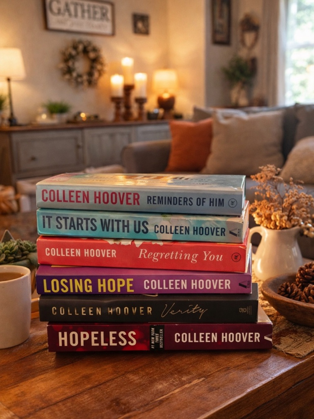 Colleen Hoover Book Lot Stack - Mixed Bestsellers